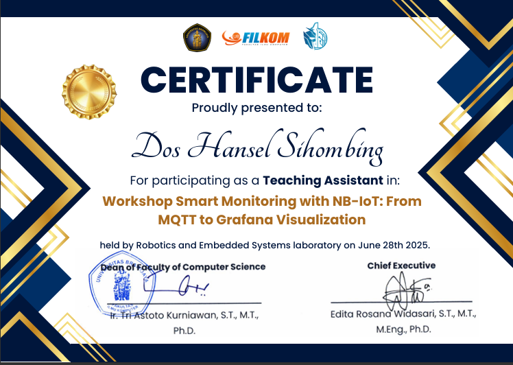 NB IOT Teaching Assistant