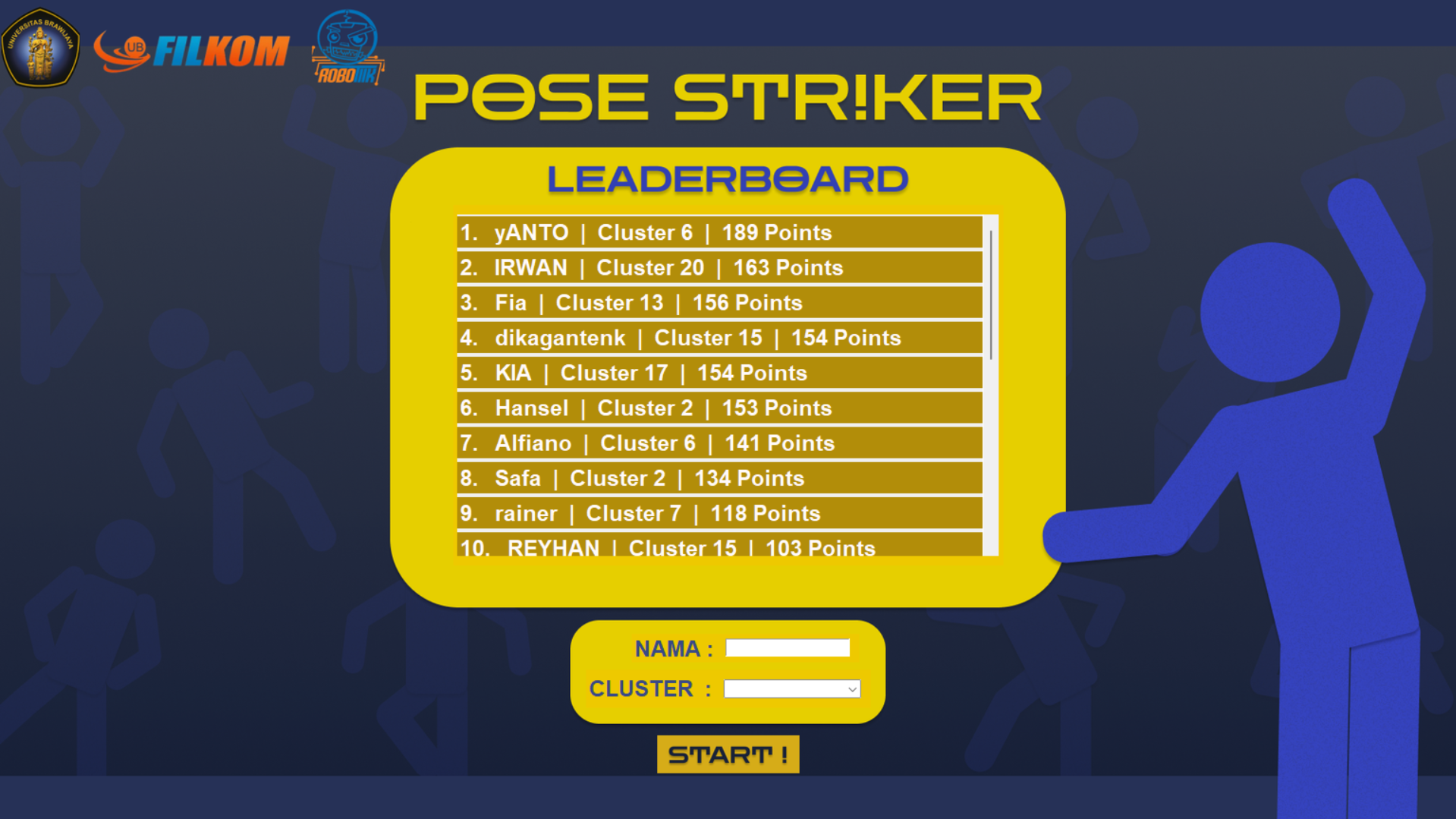 Pose-Striker